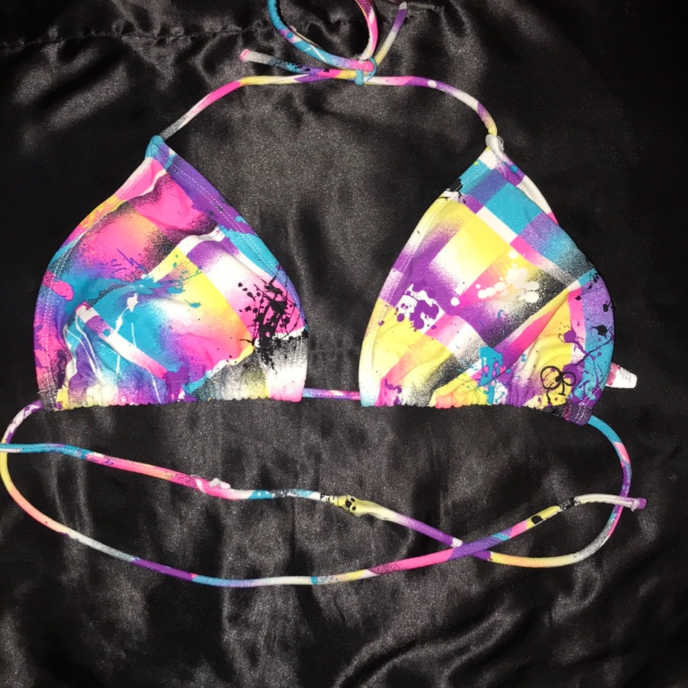 OP Multi-Colored Bikini Set - Picture 5 of 7